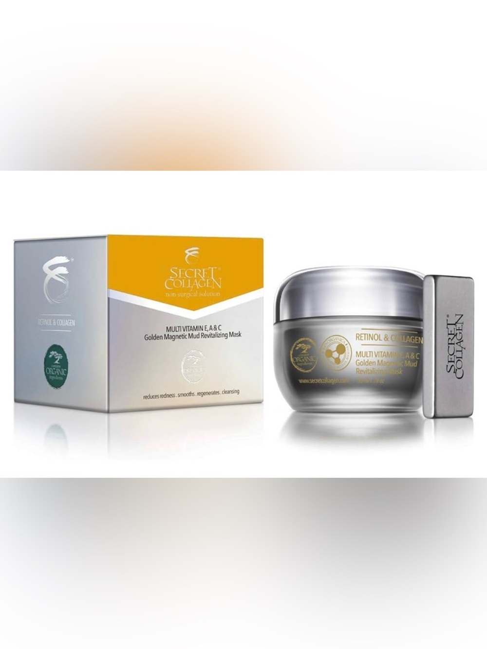 Secret Collagen Multi Vitamin Magnetic Mud Revitalizing Mask ~ Retail $569